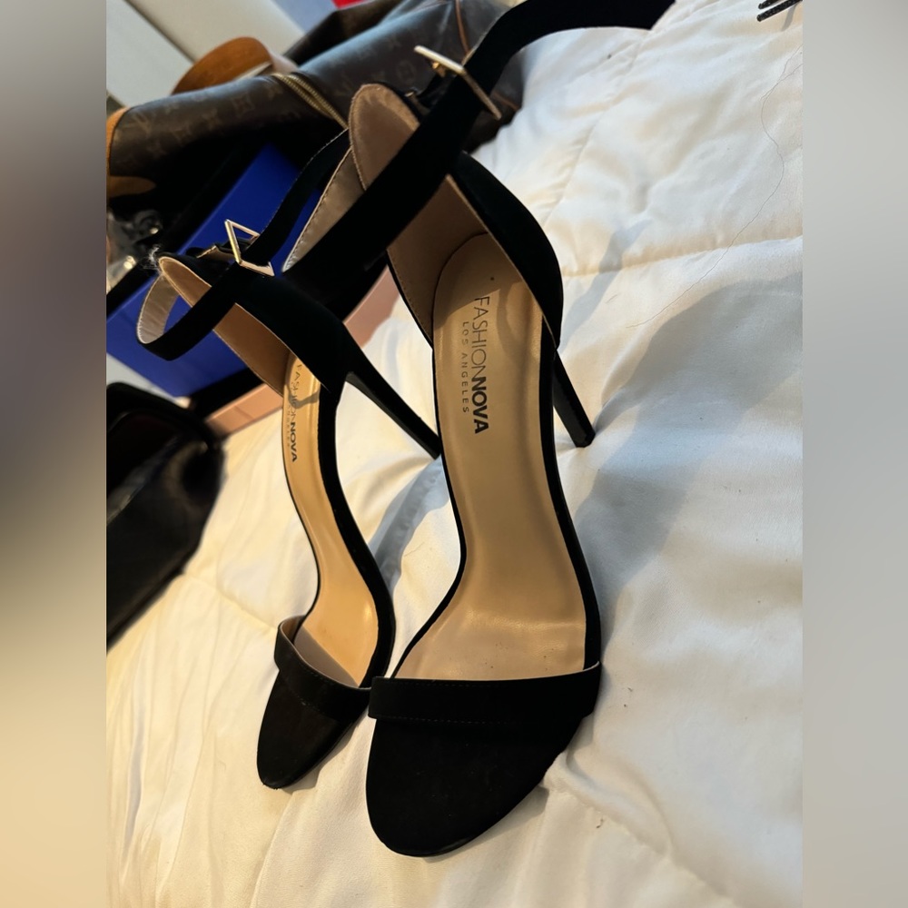 Black heels
